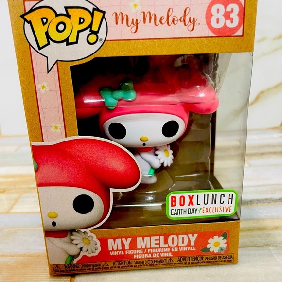 Funko My Melody Pink and White Vinyl Figure 83 box lunch earth day exclusive - Picture 9 of 9